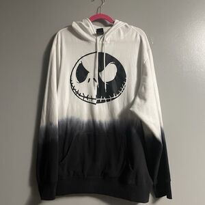 Disney Nightmare Before Christmas Jack Skellington Hoodie Men's Size 2XL